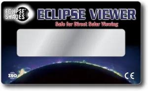 Rainbow Symphony Eclipse Viewers, Replaces Eclipse Glasses, Safe for Direct Sun Viewing, Great for Kids, CE & ISO Certified, Made in USA, 100 Pack