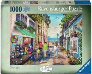 Ravensburger Seaview Lane 1000 Piece Jigsaw Puzzle for Adults | Unique, Pieces | Anti-Glare Surface | FSC Certified, Eco-Friendly | Amazon Exclusive