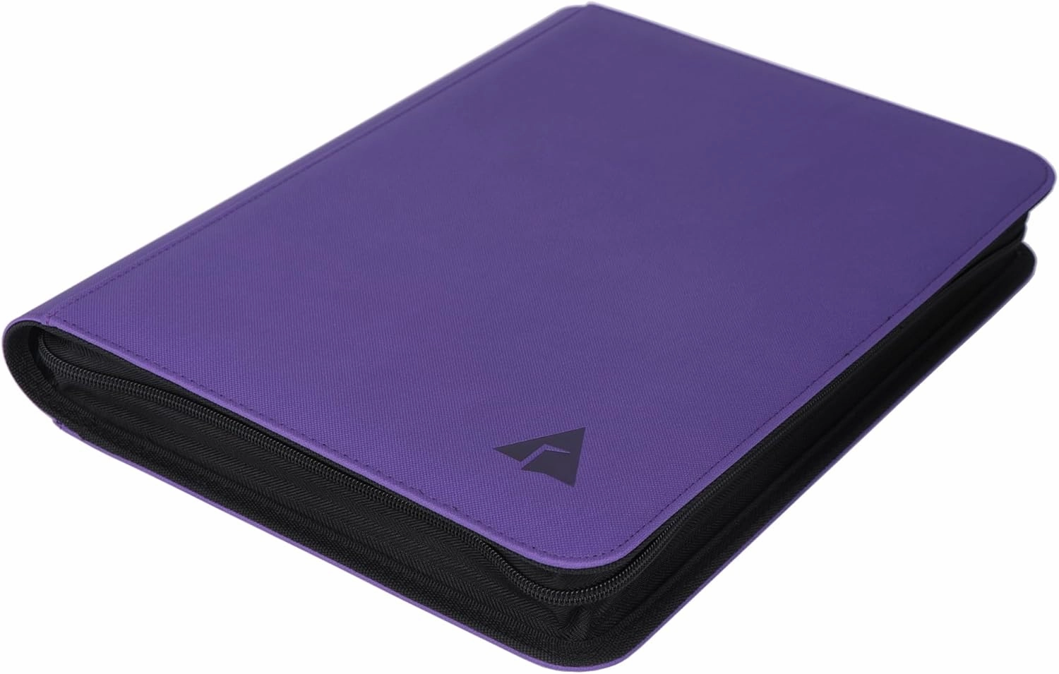 Rayvol Premium 9-Pocket Card Binder - Fits 828 Trading Cards, Side Loading Ringless Card Collection Album for TCG and Sports Cards -Violet