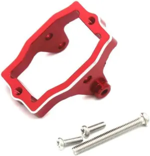 RC Car Accessories for Jjrc C8801 C8809 AX-8560 for TRX4M 1/18 RC Remote Control Car Metal PO Accessories Servo for Seat(Red)