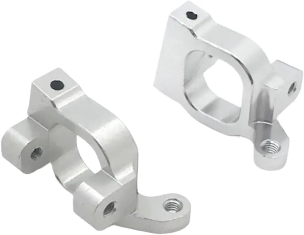 RC Car Accessories for LC for Racing for WLtoys 144010 144001 144002 124017 124016 124018 124019 1/14 RC Car Parts Accessories Metal Upgrade C for Seat Parts(Silver)