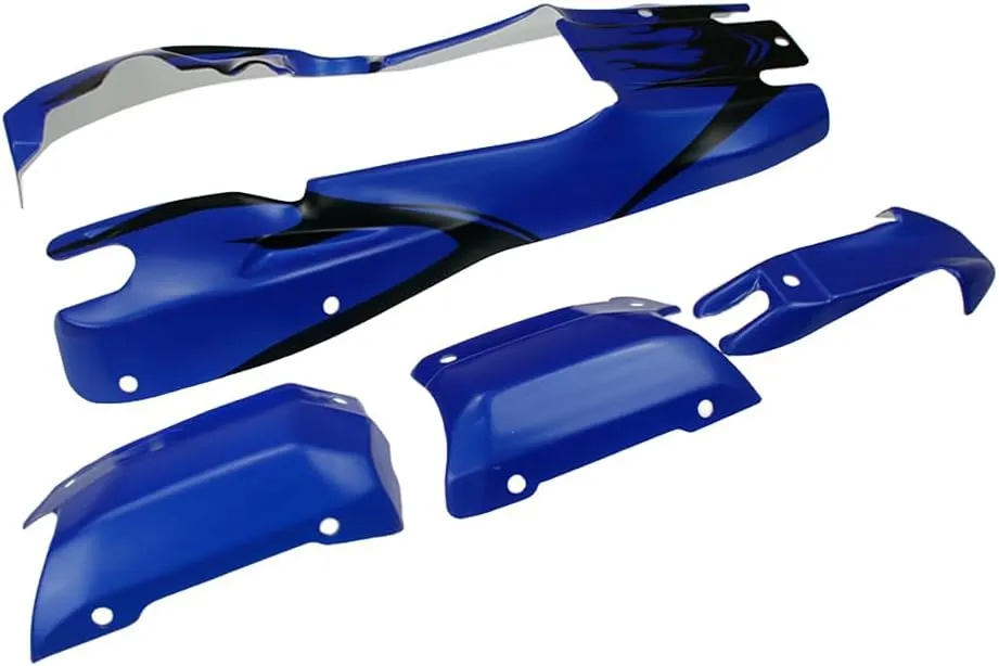 Rc Car Body Shell Wear Car Body Cover for 1/5 HPI Rofun BAHA Kingmotor Rovan Baja 5B Truck Parts (Blue)