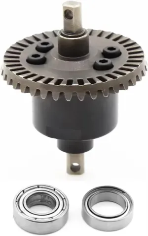 RC Car DIY Parts for Stampede for Rustler for Remo 1/10 Front and Rear Differential with Bearing RC Car Upgrade Accessories Replace Modify Parts(1pcs)