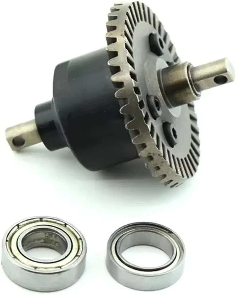 RC Car DIY Parts for Stampede for Rustler for Remo 1/10 Front and Rear Differential with Bearing RC Car Upgrade Accessories Replace Modify Parts(1pcs)