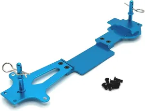 RC Car DIY Parts for WLtoys for Corolla 144016 144018 144001 144002 144010 1/14 Metal Upgrade Second Floor Remote Control Crawler Vehicle Upgrade Parts(Blue)