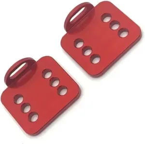 RC Car DIY Parts for WPL C74 C74-1 JA11 1/16 Metal Upgrade Parts RC Model Crawler Car Truck for Buggy Car Shell Fixing Components(Red)