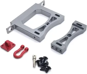 RC Car DIY Parts for WPL for HengLong for JJRC for FeiYu C14 C24 C34 C44 B14 B16 B24 B36 Metal Rear Bumper Cross Member RC Car Upgrade Parts