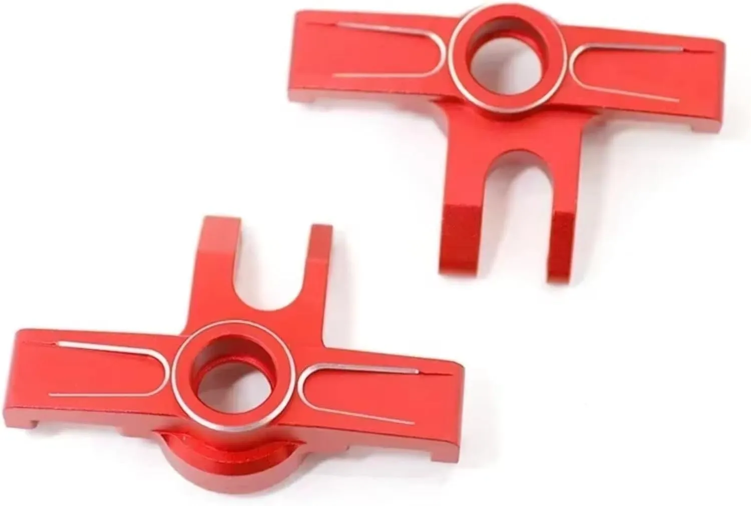 RC Car DIY Parts for Yikong for UDR YK DF7 4072 1/7 for Desert Short Truck Remote Control Crawler Car Steering Cup Upgrade Parts Accessories(Red)