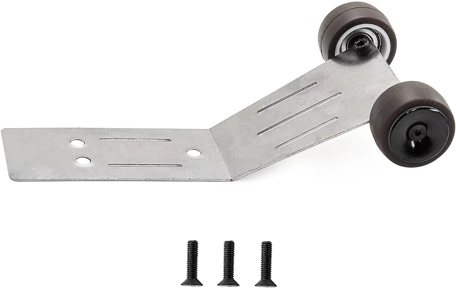 RC Car Upgrade Part for Trxxas for Mini for Maxx Monster Truck Metal Wheelie Bar RC Car Upgrade Parts Accessories(Black)