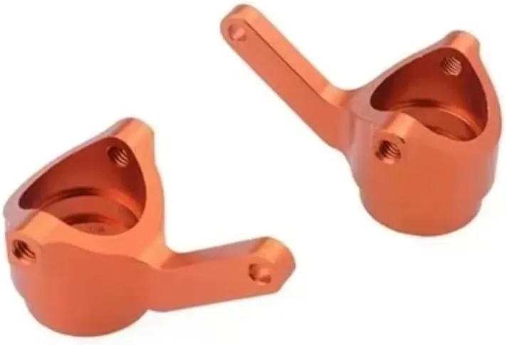 RC Car Upgrade Part for ZD for Racing DBX-07 DBX07 EX-07 EX07 1/7 2Pcs Metal Steering Cup 8052 RC Car Upgrade Parts Spare Accessories(Steering Cups)