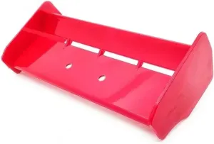 RC Car Upgrade Parts for HSP 94106 94107 94166 1/10 RC for Racing Car Off-Road for Buggy Truck S279 Soft Plastic Rear Spoiler Tail Wing(Red)