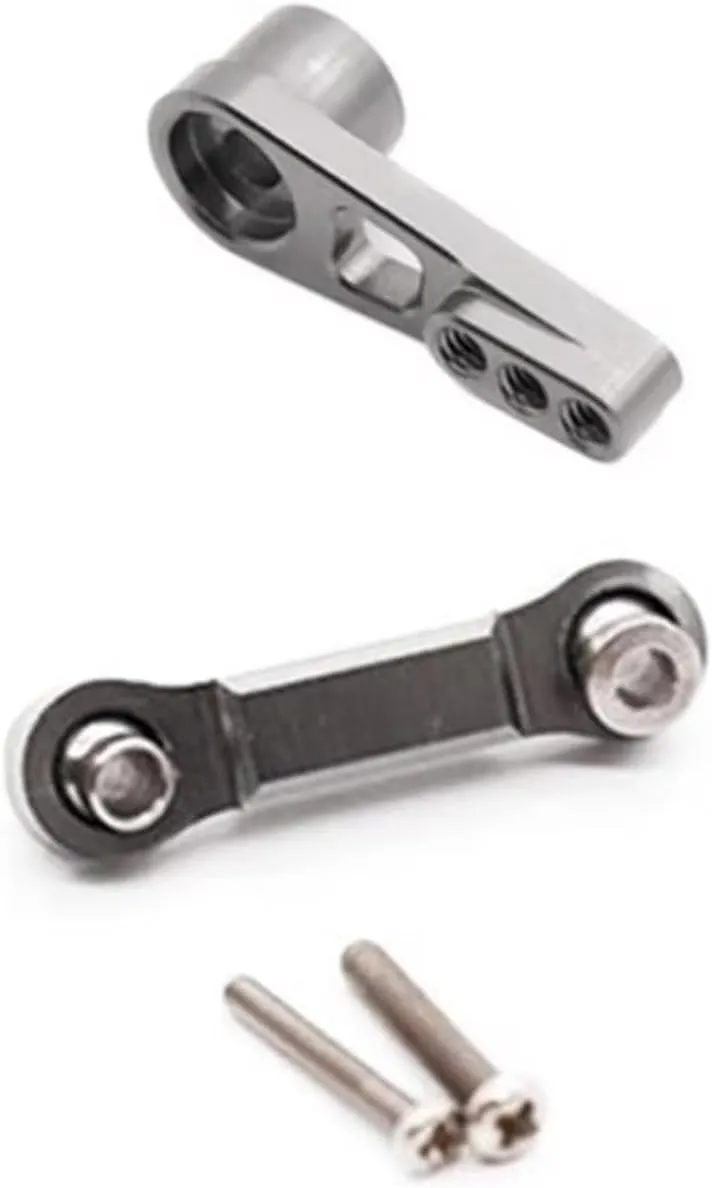 Rc Connecting Rod Tie Rod for WLtoys A959 A959-B A949 A969 A979 25T Servo Arm Horn Servo Pull Rod Grey RC Car Tracked Vehicles Parts and Accessories Replacement Use