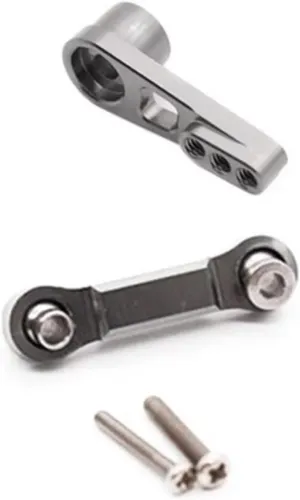 Rc Connecting Rod Tie Rod for WLtoys A959 A959-B A949 A969 A979 25T Servo Arm Horn Servo Pull Rod Grey RC Car Tracked Vehicles Parts and Accessories Replacement Use