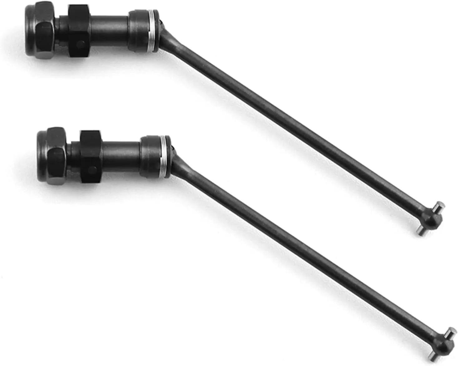 RC Drive Shaft Compatible with JLB for Racing for Cheetah 11101 21101 for J3 Speed 2Pcs Metal Drive Shaft CVD 1/10 RC Car Upgrade Parts