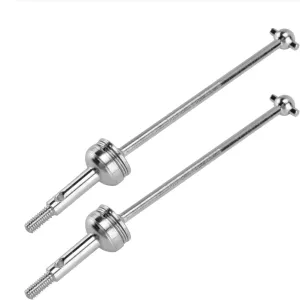 RC Drive Shaft Compatible with WLtoys 144001 1/14 RC Drift for Racing Car Spare Parts 2Pcs Remote Control for Universal Drive Shaft Upgrade Accessories