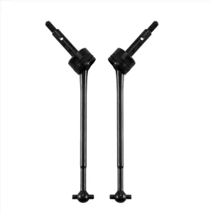 RC Drive Shaft Compatible with Wltoys 144001 124019 LC for Racing 1/14 RC Drift Car Upgrade Parts Accessories 2Pcs Steel CVD Drive Shaft