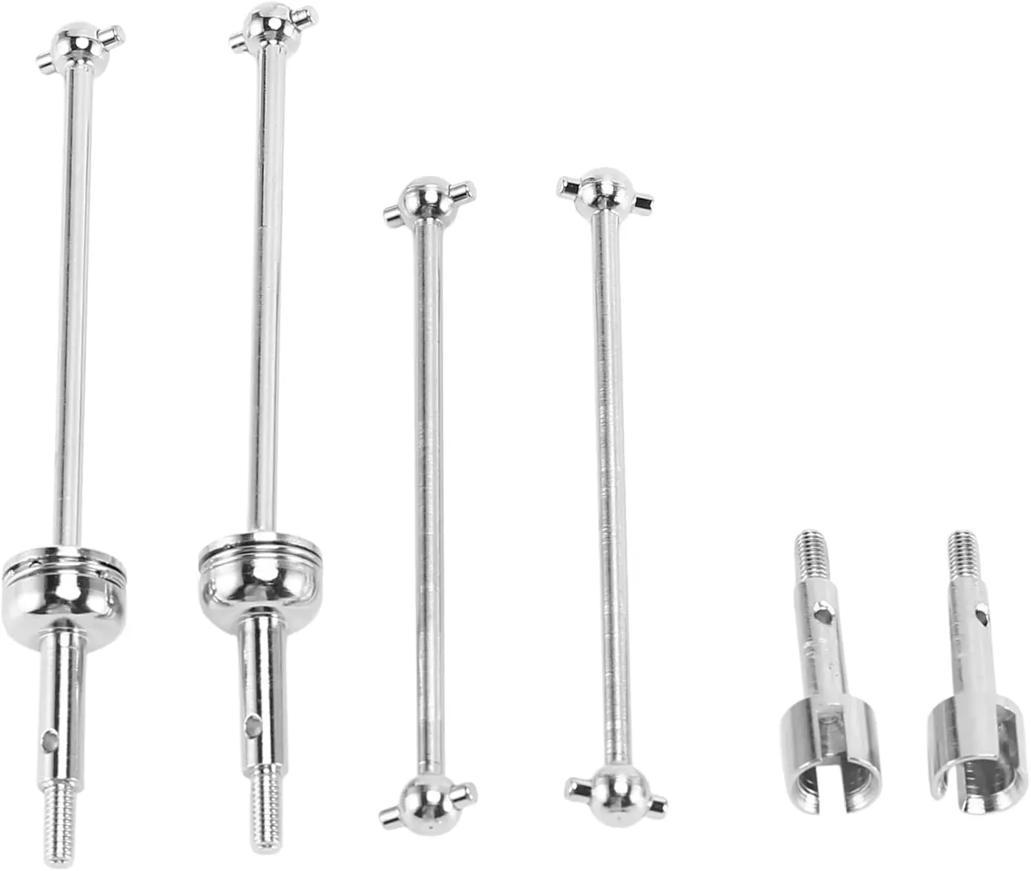 RC Repair Parts Compatible with WLtoys 144002 144010 124016 124018 124019 Metal Front Rear Drive Shaft CVD Driveshaft RC Car Upgrade Parts Accessories