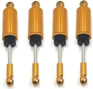 Rc Shock Absorber For Hyper Go 16208 16209 16210 For MJX 1/16 4pcs Metal Hydraulic Shock Absorber Rc Car Parts And Accessories Upgrade Replacement And Use