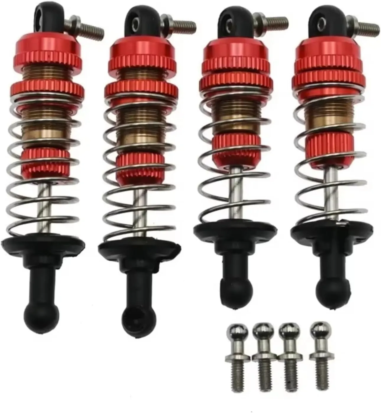 Rc Shock Absorber For Sg1603 For Sg1604 For Sg1605 Sg1606 For Udirc Ud1601 Ud1602 Ud1603 Ud1604 1/16 4Pcs Metal Oil Shock Absorber RC Car Upgrade Parts Replacement