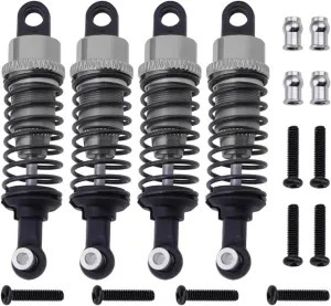 Rc Shock Absorber For WLtoys A959 A979 K929 A959-B A969-B A979B A949-55 1/18 4Pcs Aluminum Shock Absorber Damper RC Car Parts And Accessories Replacement