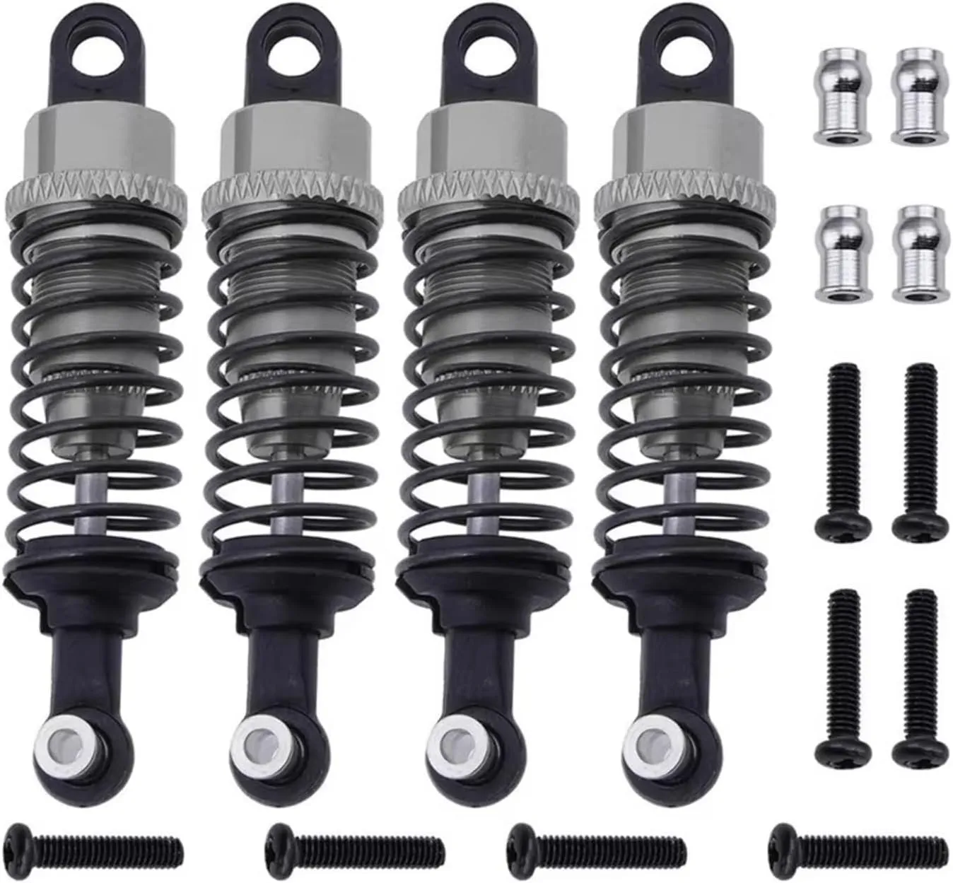 Rc Shock Absorber For WLtoys A959 A979 K929 A959-B A969-B A979B A949-55 1/18 4Pcs Aluminum Shock Absorber Damper RC Car Parts And Accessories Replacement