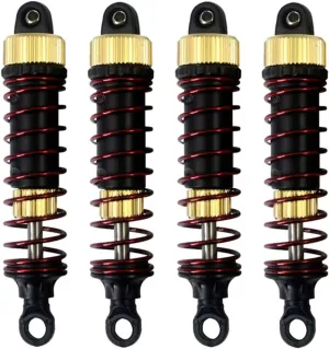 Rc Shock Absorber for Xinlehong for XLH 9130 9135 9136 9137 9138 Q901 Q902 Q903 1/16 4Pcs Shock Absorbers Damper RC Car Parts Accessories Replacement and Use