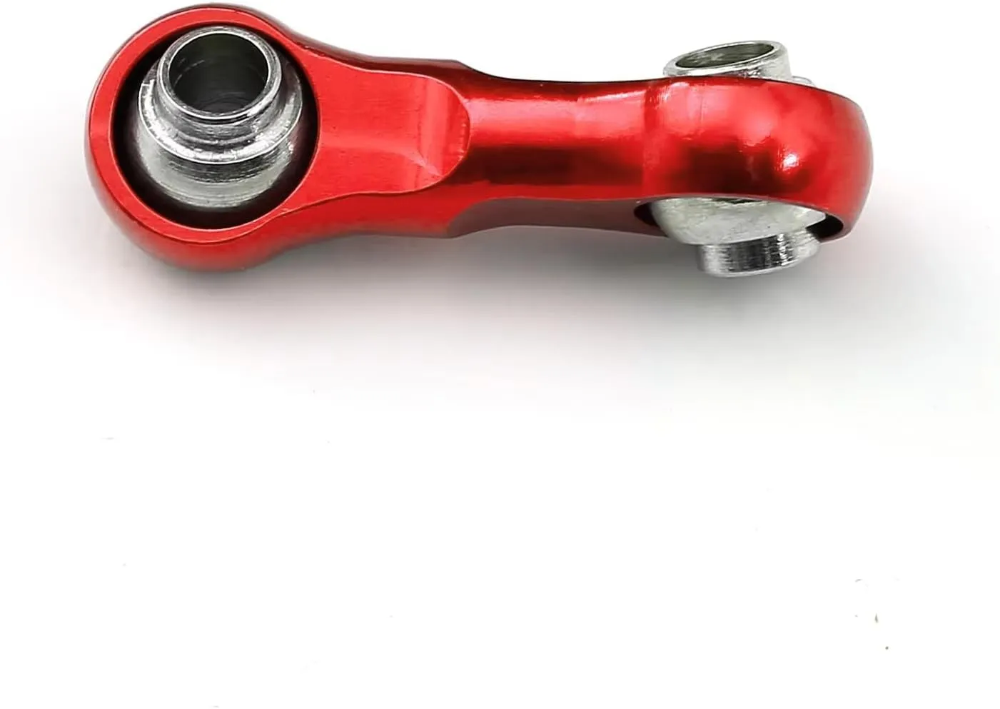 Rc Special Connecting Rod for Arrma for Granite for Grom for Typhon 1/18 7075 Metal Steering Drag Link Rod Pull ARA340201 RC Car Parts and Replacement and Use(Red)