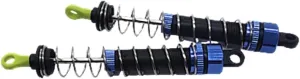 Rc Special Shock Absorber For Wltoys 12427 1/12 2pcs Metal For Spring Front And Rear Shock Absorbers Rc Car Tracked Vehicle Parts And Accessories Upgrade Replacement Use(Rear)