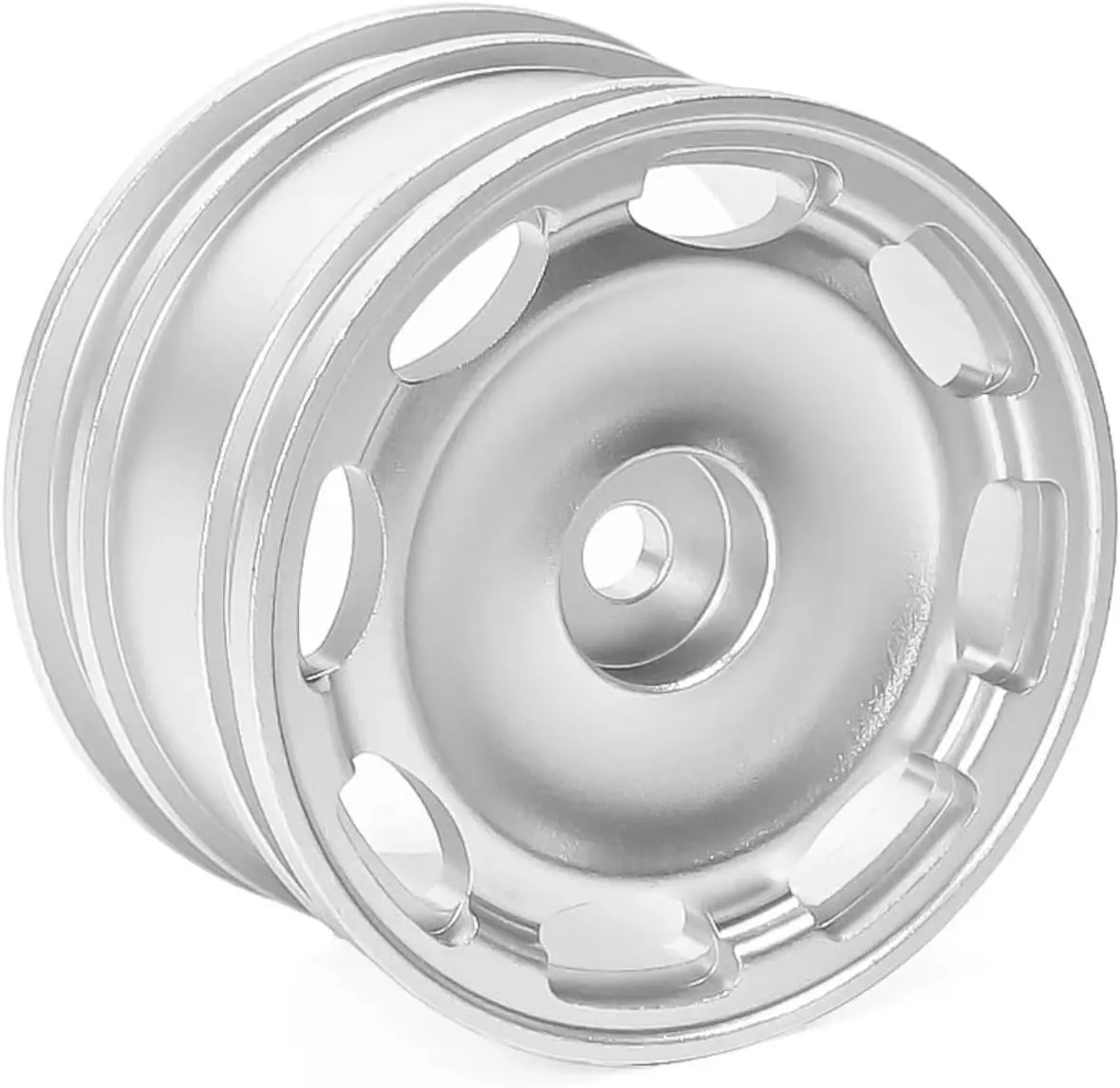 RC Upgrade Parts for Tamiya for M03 M04 M05 M06 M07 MB-01 XM-01 1/10 RC On-Road Drift for Racing Car Metal Wheel Rim Wheel Hubs Upgrade Parts 4pcs 42mm(Silver)