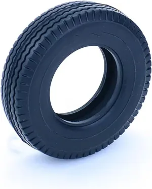 Rc Wheel Rim Tire for Tamiya for Scania 770S for R620 for Volvo for Benz for TGX Car Accessories 2pcs RC Dump Truck Simulation Rubber Tires Tyre for 1/14(A)