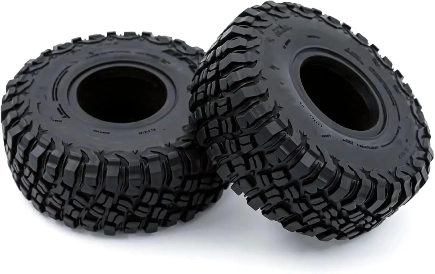 Rc Wheel Rim Tire for Traxxas for TRX4 for AXIAL for SCX10 Parts 2pcs 1.9 Inch Tires 117MM Special Tires 1/10 RC Crawler Car