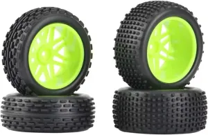 Rc Wheel Rim Tire for Wltoys 144001 124019 124018 104001 12428 for HSP for Tamiya 4Pcs 86Mm Tires Wheel Tyre 1/10 1/12 1/14 Off Road for Buggy RC Car Upgrade Parts