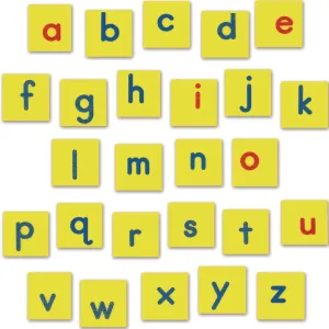 Really Good Stuff EZread Magnetic Foam Lowercase Letter Tiles - 52 Tiles, 1 3/8" Squares | Ages 4-9, Grade K-3, Alphabet for Kids, Literacy Activity, Educational, Word Building, Classroom Must Haves