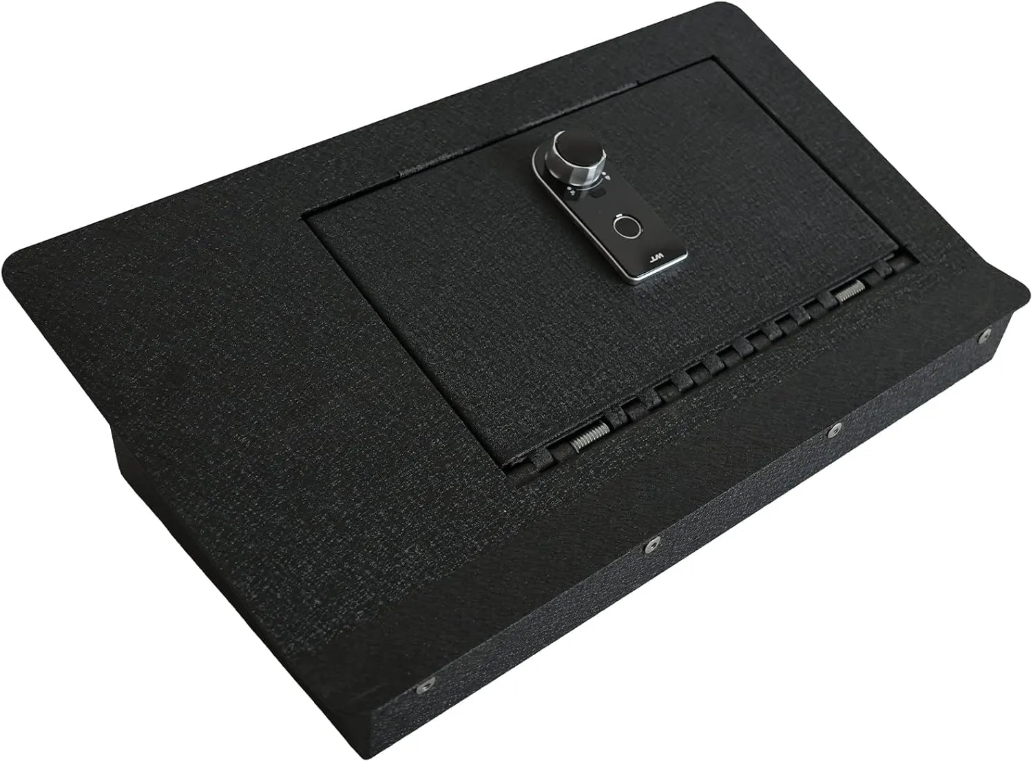 Rear Under Seat Console Safe Gun Safe Box Compatible with 2021-2024 Ford Bronco Sport, with Superior Fingerprint Lock, Rear Under Seat Storage