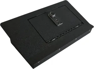 Rear Under Seat Console Safe Gun Safe Box Compatible with 2021-2024 Ford Bronco Sport, with Superior Fingerprint Lock, Rear Under Seat Storage