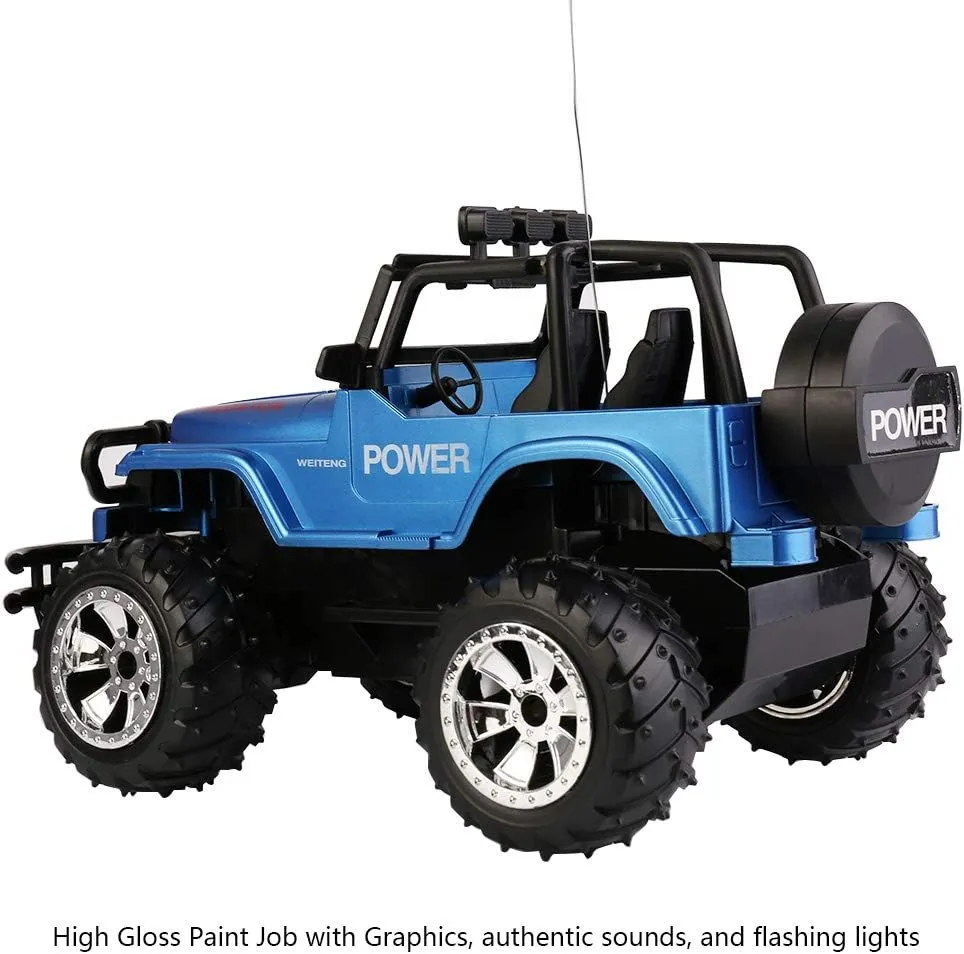 Remote Control Car for Kids Durable Non Slip Off Road High Speed RC Racing Car All Terrain Electronic RC Car Toy Gifts