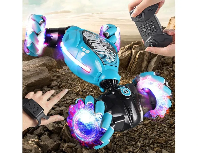 Remote Hand Control Watch Gesture Sensor Twist Car Toy USB Charging Car Toy