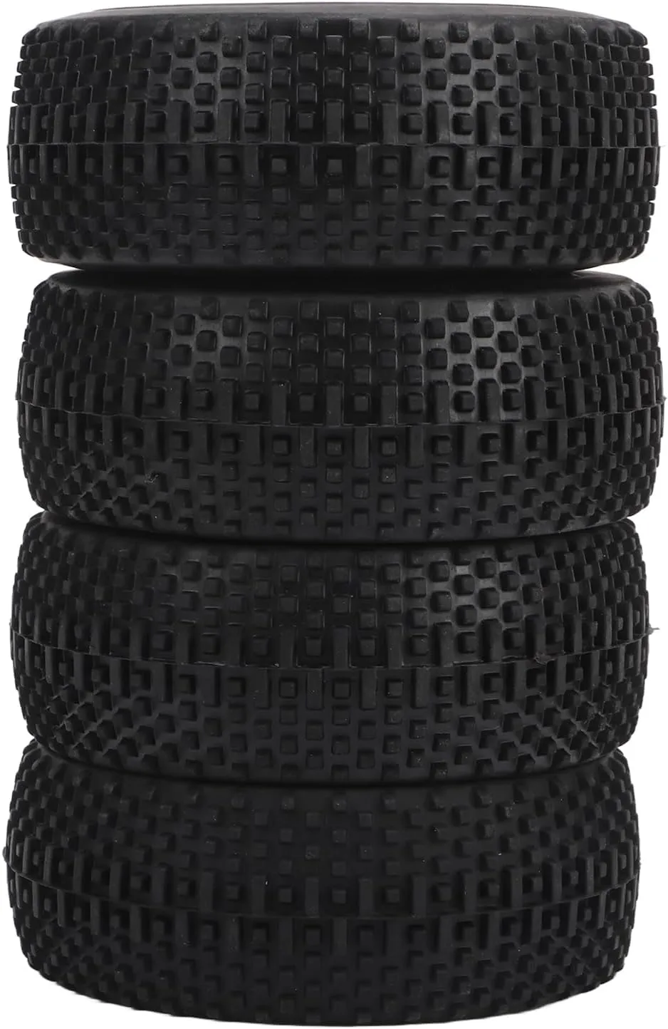 Remote Operated CAR Tires Stable Grip Strong Cushioning for RC CAR 1/8 (Black)