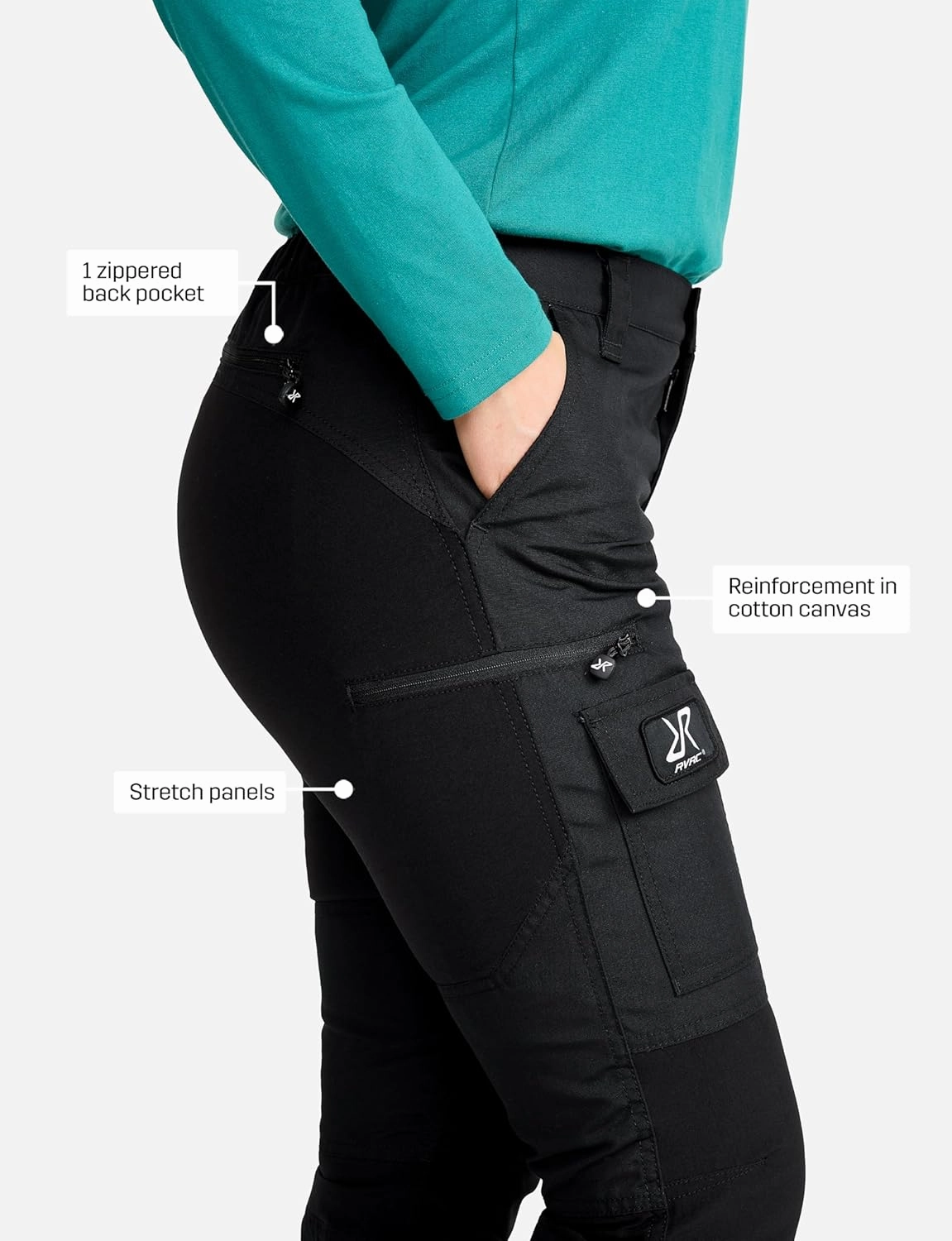 RevolutionRace Women's Nordwand & Nordwand Pro - Durable and Ventilated Outdoor Pants