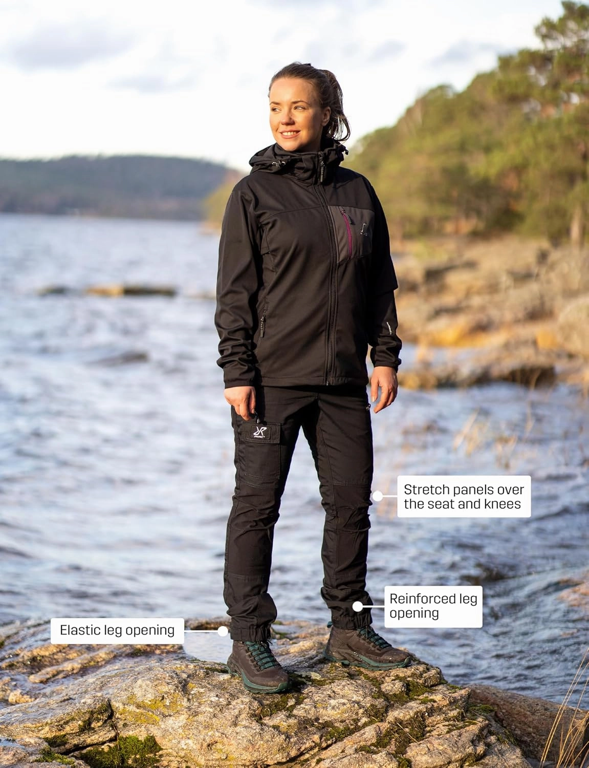 RevolutionRace Women's Nordwand & Nordwand Pro - Durable and Ventilated Outdoor Pants