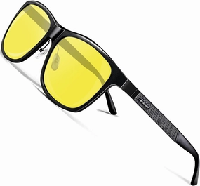 ROCKNIGHT HD Polarized Driving Sunglasses UV400 Protection Lightweight Al-Mg Metal Frame Outdoor Casual 60mm