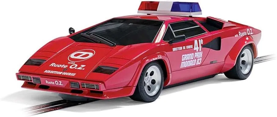 Scalextric 1983 Monaco Grand Prix Lamborghini Countach Saftey Car C4329