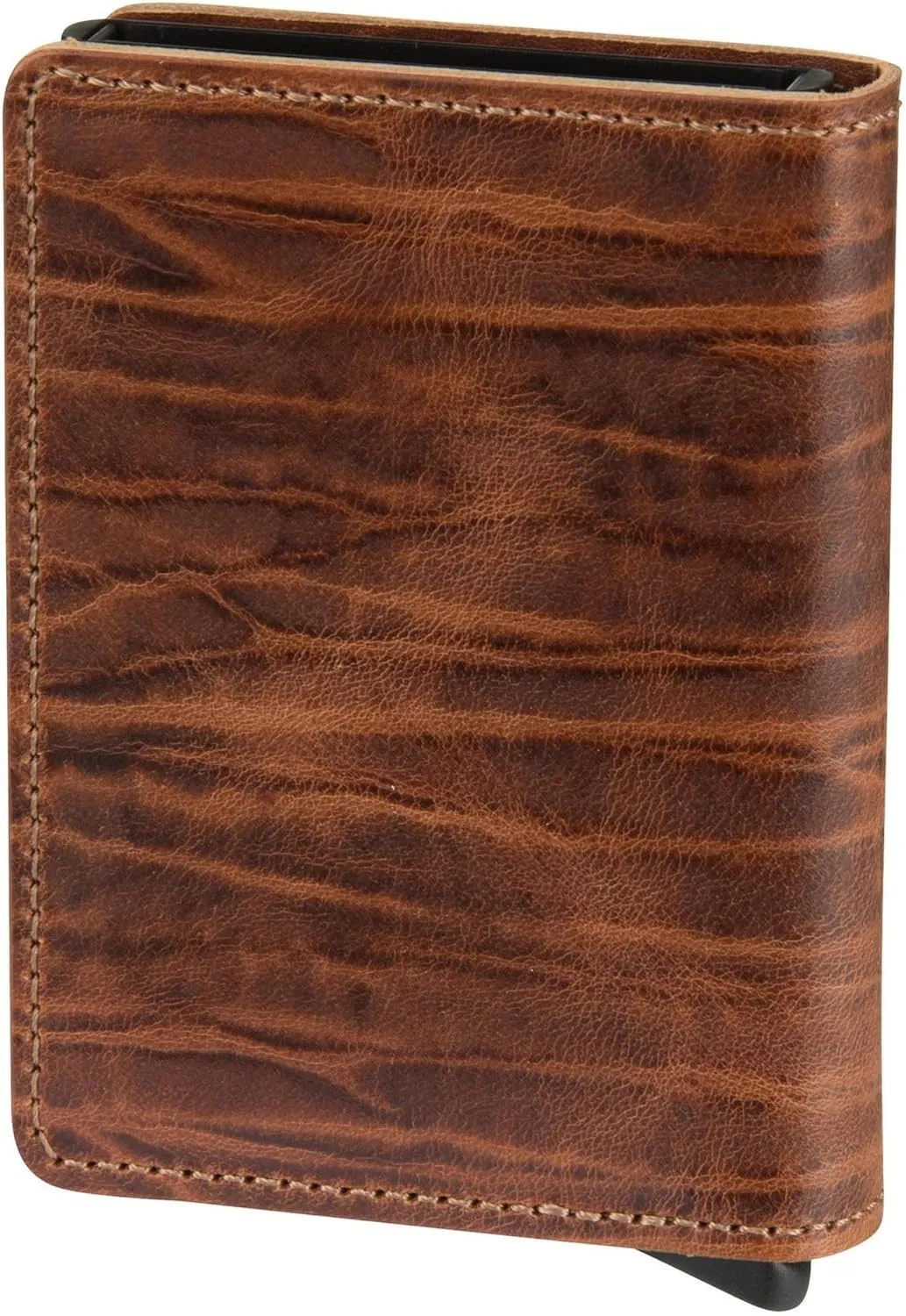 SECRID - Secrid Slim wallet Genuine Leather Dutch Martin RFID Safe Card Case for max 12 cards