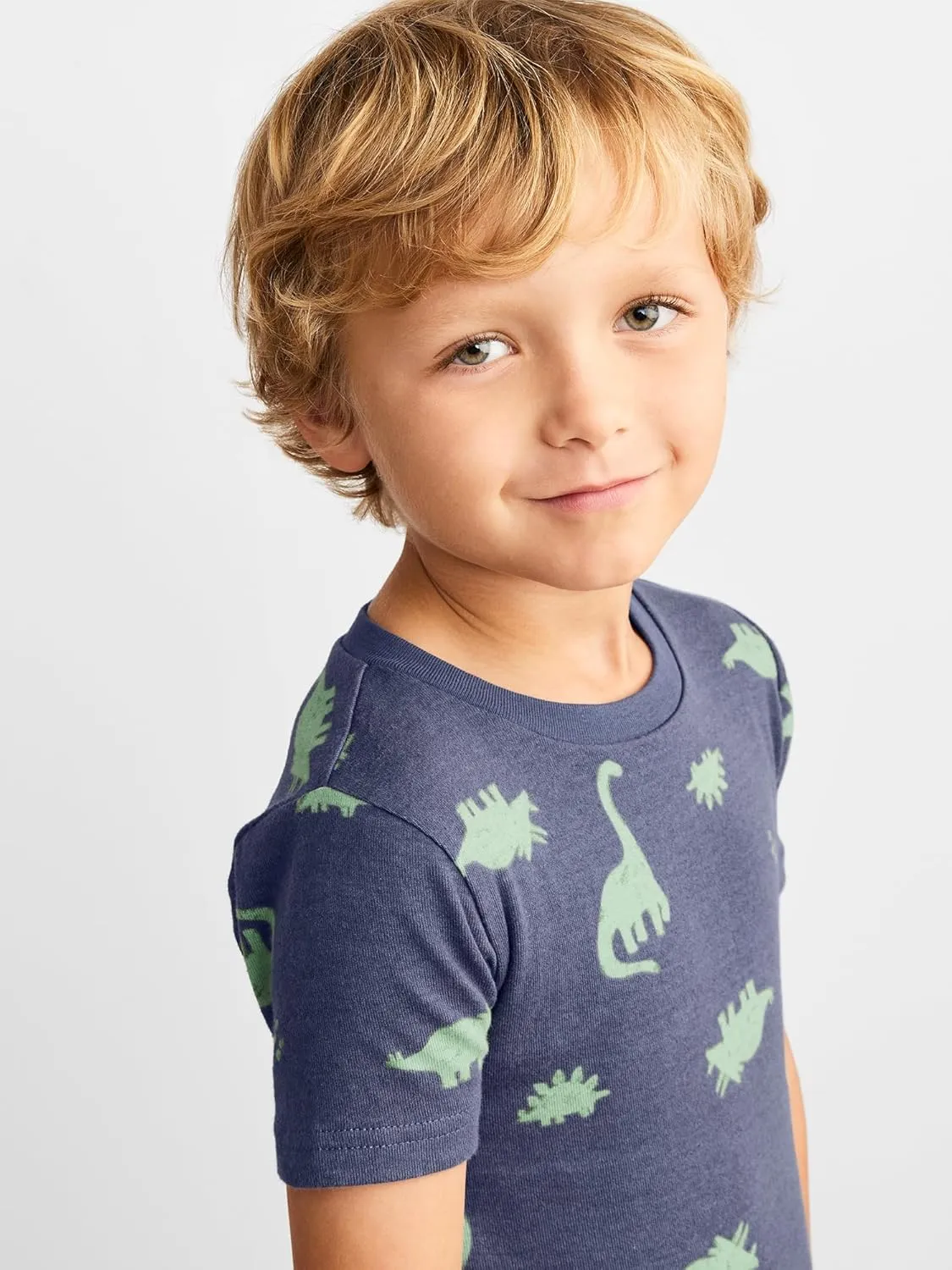 Simple Joys by Carter's Boys' 6-Piece Snug Fit Cotton Pajama Set