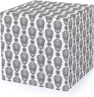 Skull Pattern Adults 3x3x3 Color-Matching Smooth Fully Printed Cube Gift