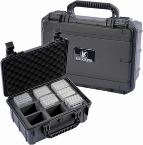 Slab Storage Box，Ultimate Graded Card Case for Sports Cards，Holds 95 Grading Cards, Ideal for PSA CGC BGS SGC Slab Case and Graded Sports Card Storage Box