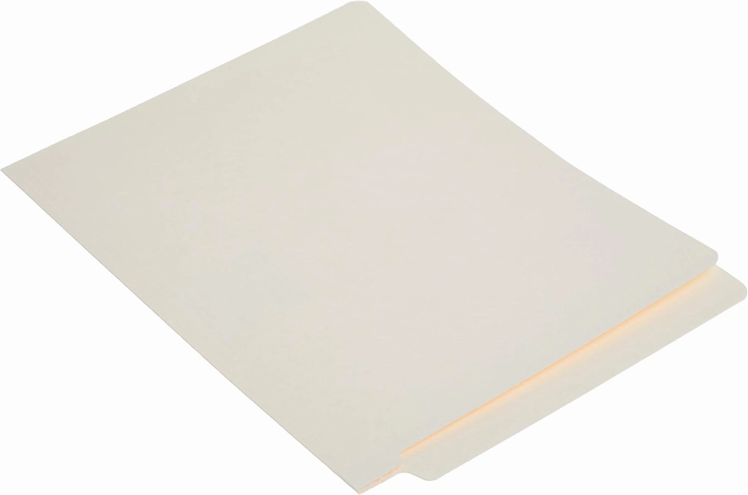 Smead Shelf-Master End Tab File Folders, 100 Count, Manila, Reinforced Straight-Cut Tabs, Letter Size (24110)