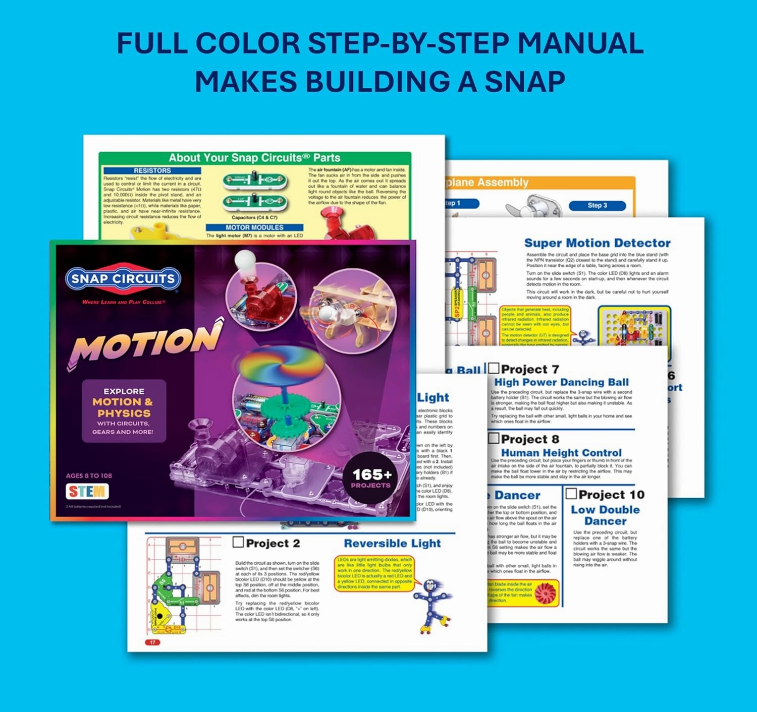 Snap Circuits - Motion Electronics Discovery Kit