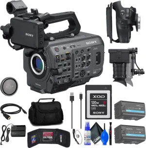 Sony PXW-FX9 XDCAM 6K Full-Frame Camera System (Body Only (PXW-FX9V)   120GB Memory Card   BP-U35 Battery   Bag   Memory Wallet   Cap Keeper   Cleaning Kit   HDMI Cable (Renewed)