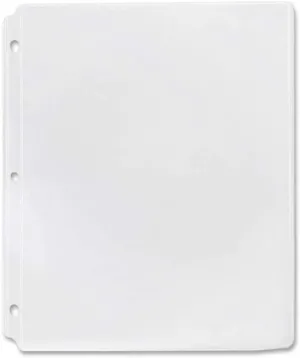 Sparco Sheet Protectors, Heavy-Duty, Top Lid, 11 x 8-1/2 Inches, 50/Box, Nonglare